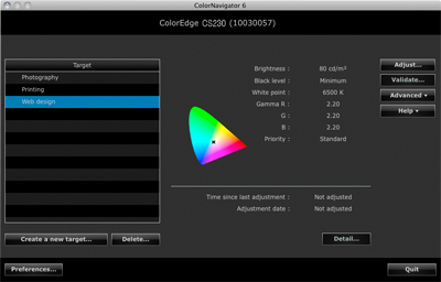 Eizo colornavigator